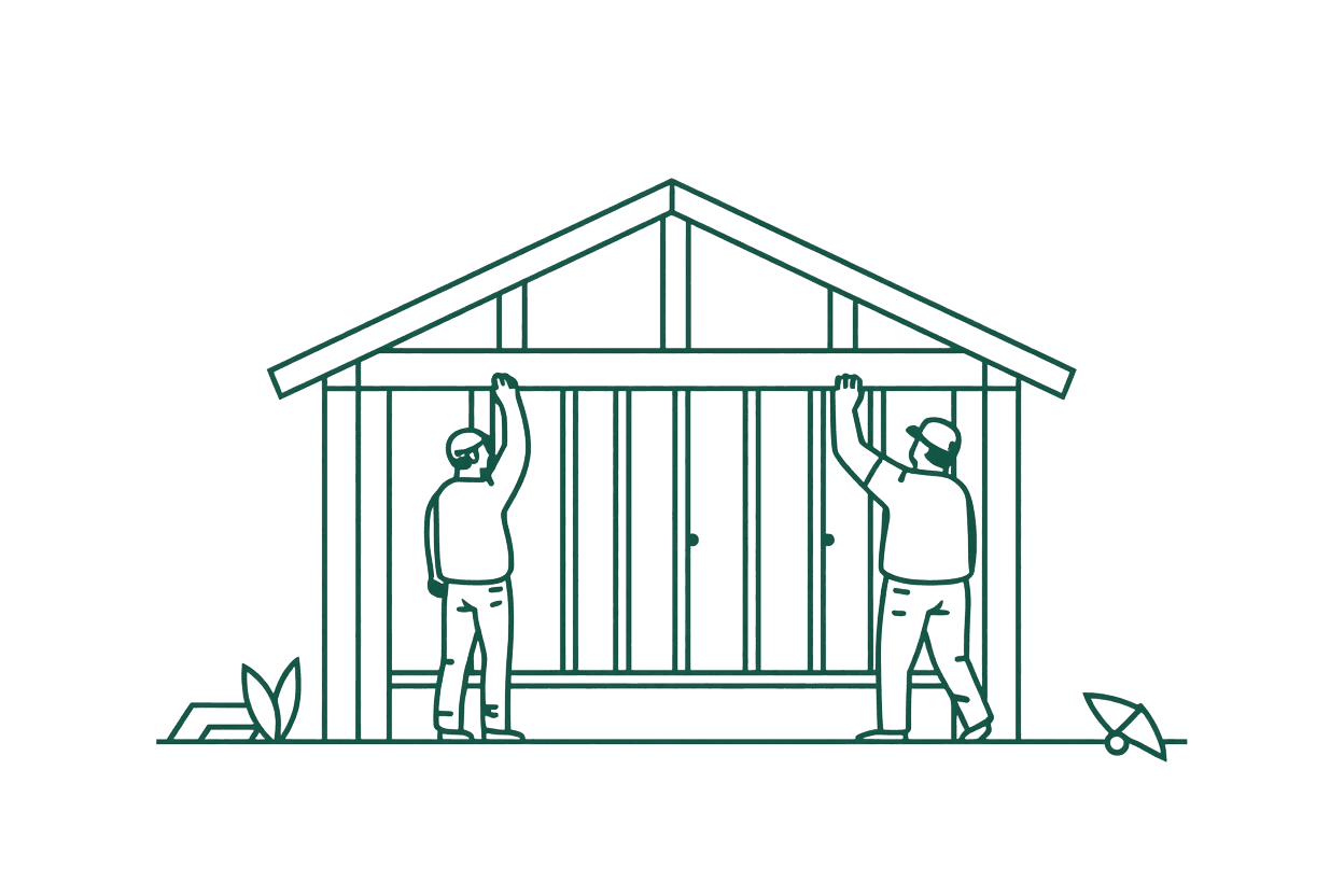 Building a 480 Sq Ft Garage from Scratch